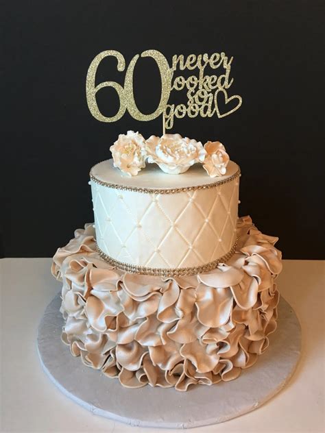 60th birthday cake ideas for a woman